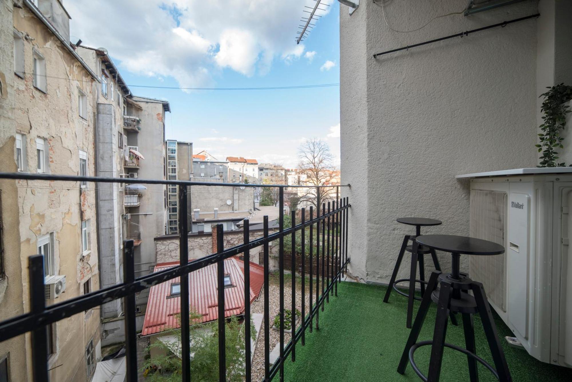 Liberty Apartments, 3Rd Floor, No Elevator 萨格勒布 外观 照片